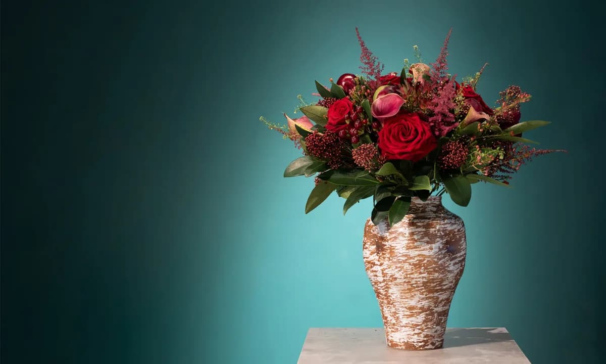 Roses in a Vase