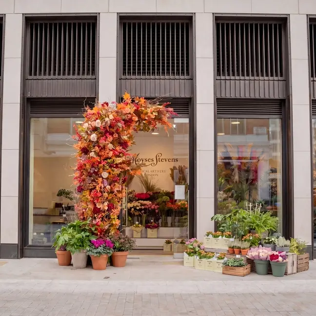 Moyses Stevens flower shop, Mayfair, London