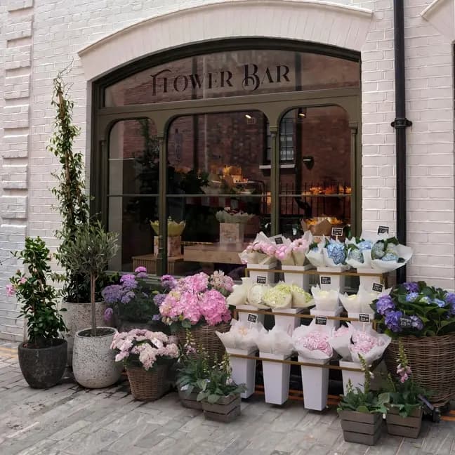 Moyses Stevens flower shop, Chelsea, London