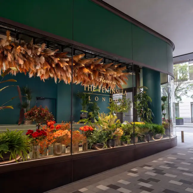 Moyses Stevens flower shop, The Flower Atelier at The Peninsula, London