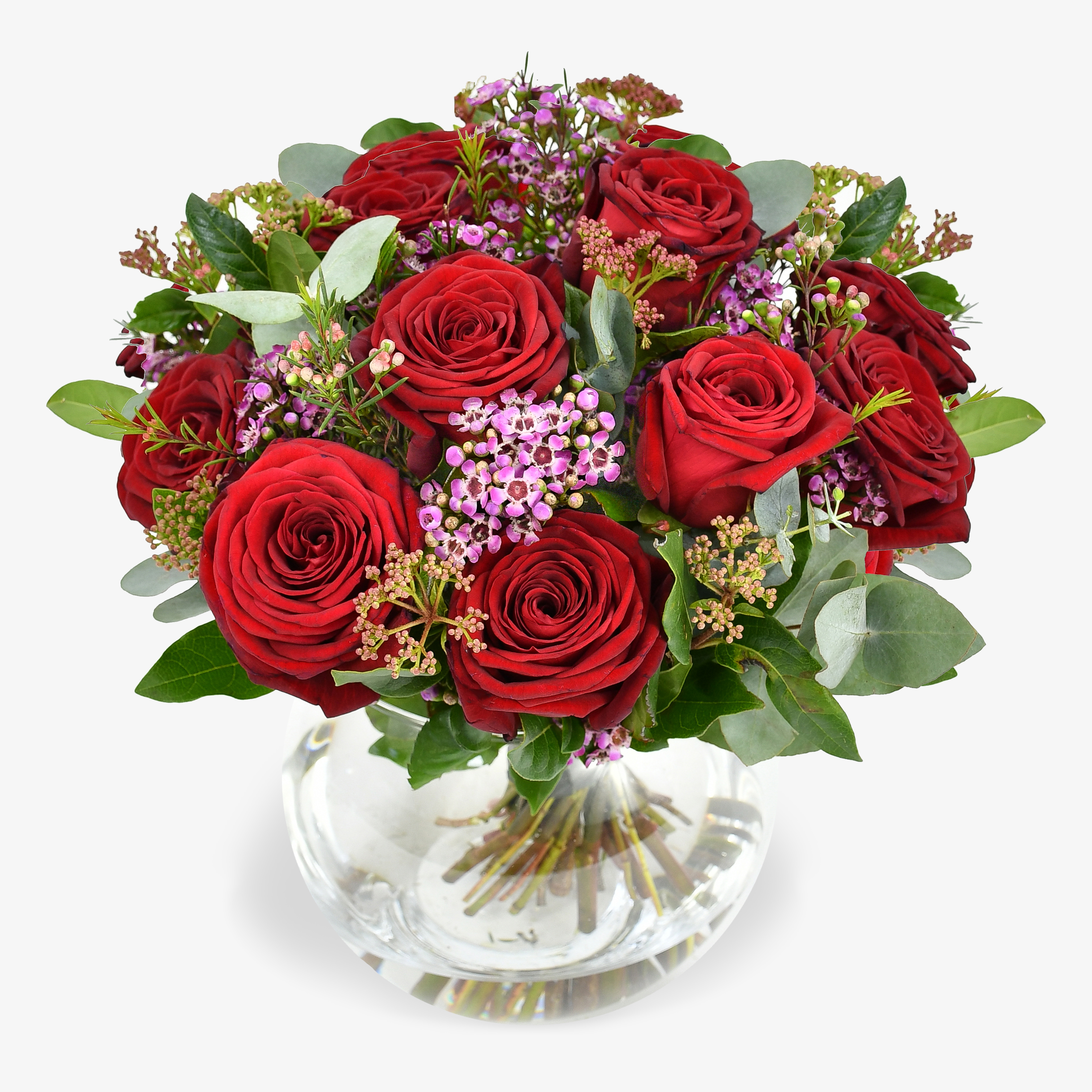 Dozen Red Roses Bouquet image