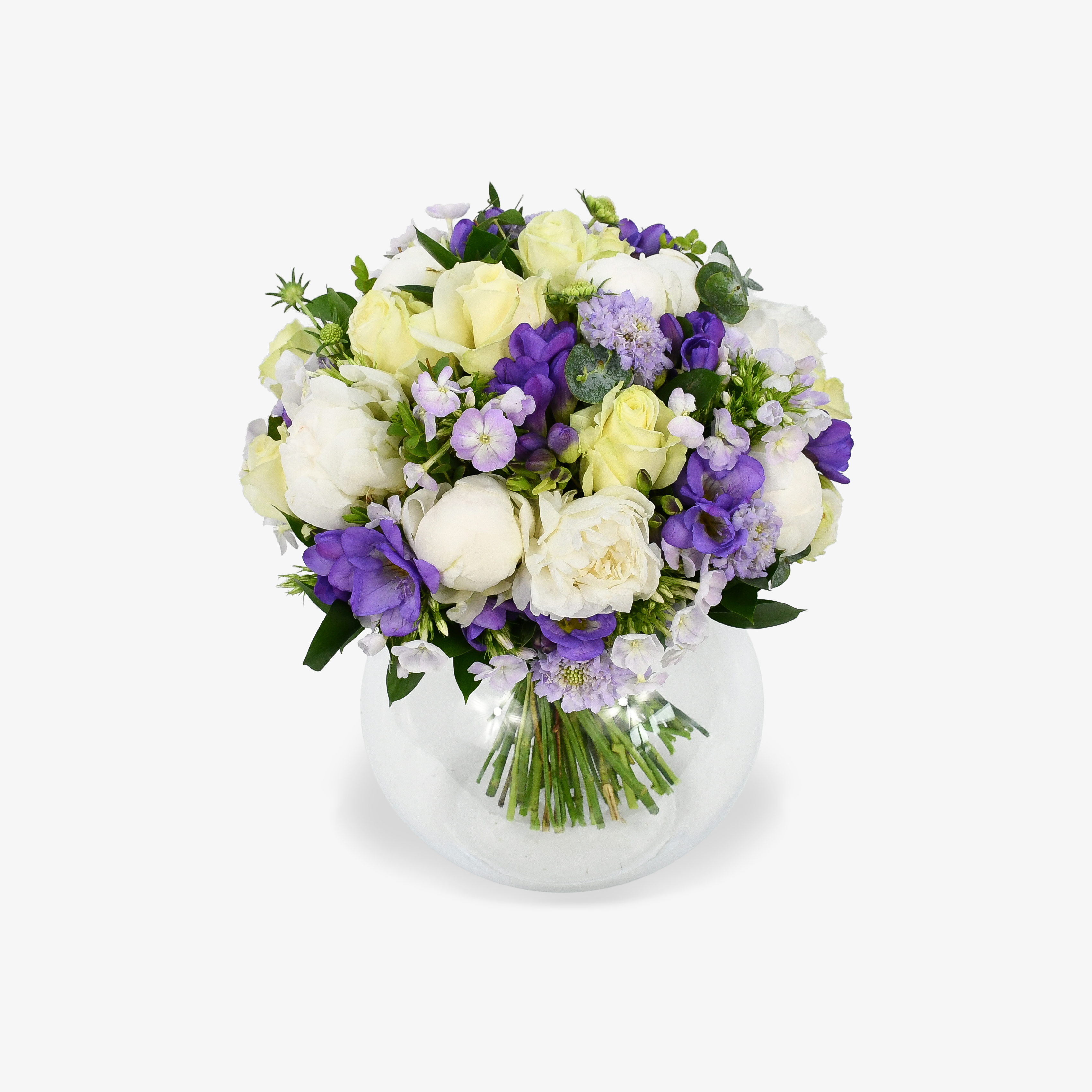 Peonies and Purples image