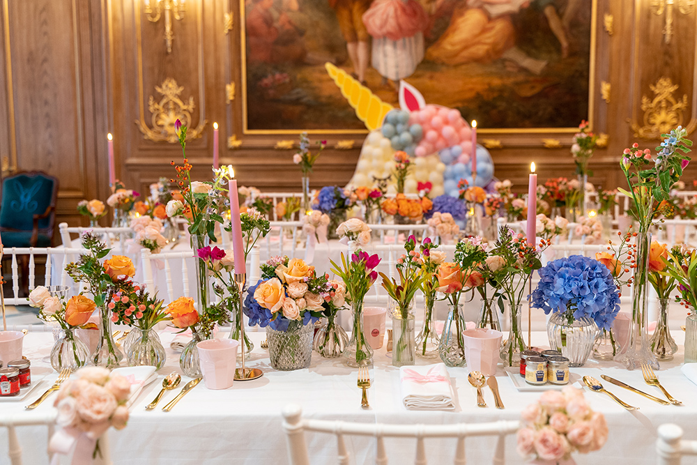 A colourful transformation in the French Salon at Claridges hotel